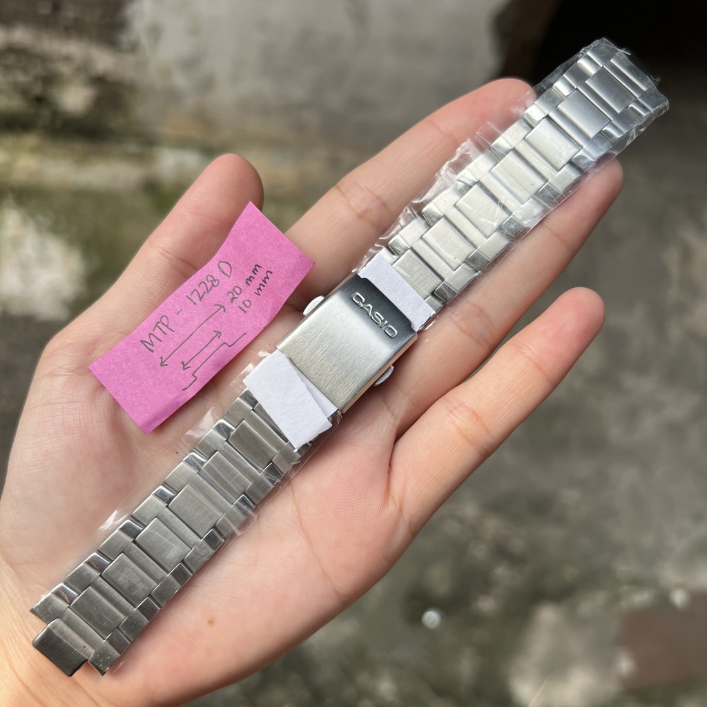 Tali jam tangan casio MTP-1228D original band MTP 1228D