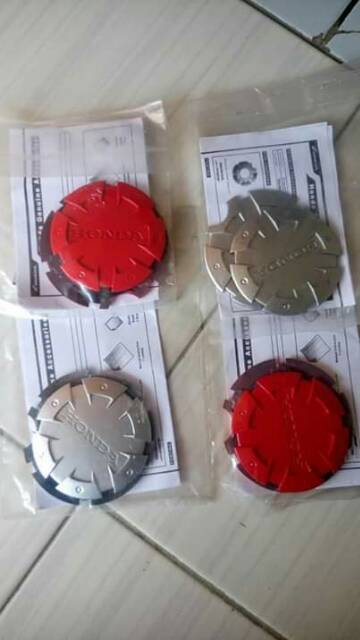 Cover crank case dan fuel pad original honda merah