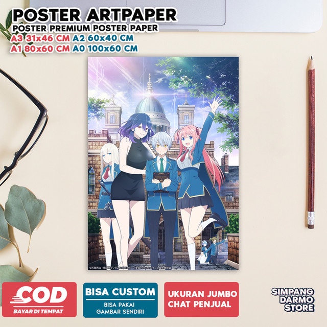 Jual Toko Poster Darmo Store Poster Vermeil In Gold Anime Alto