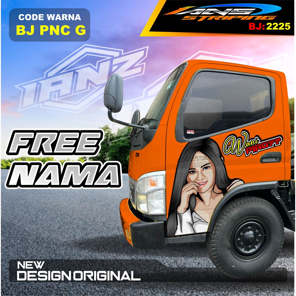 STICKER VARIASI PINTU TRUK RAGASA / DECAL PINTU DUMTRUK  / STIKER MOBIL TRUK / STIKER PINTU TRUK KEREN