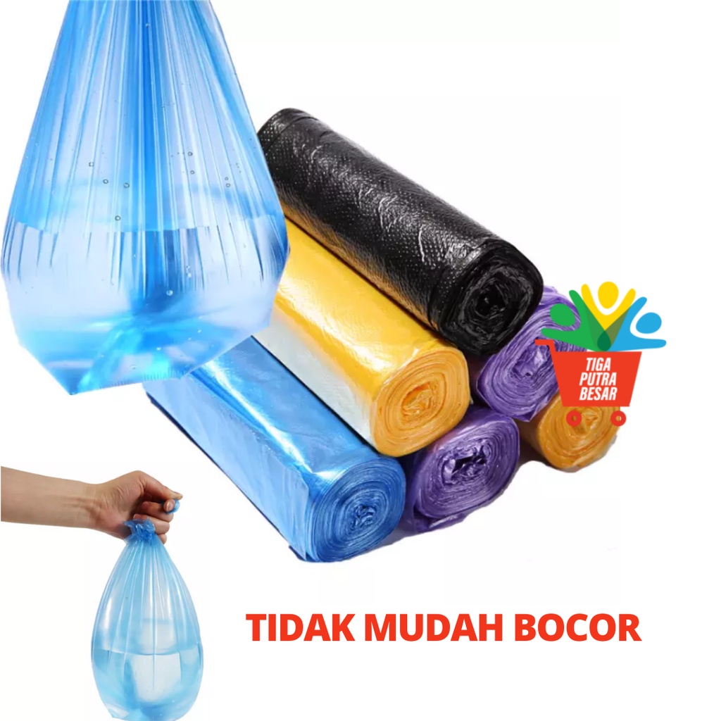 KANTONG PLASTIK TEMPAT SAMPAH / PLASTIK SAMPAH 1 ROLL 20 PCS PLASTIK