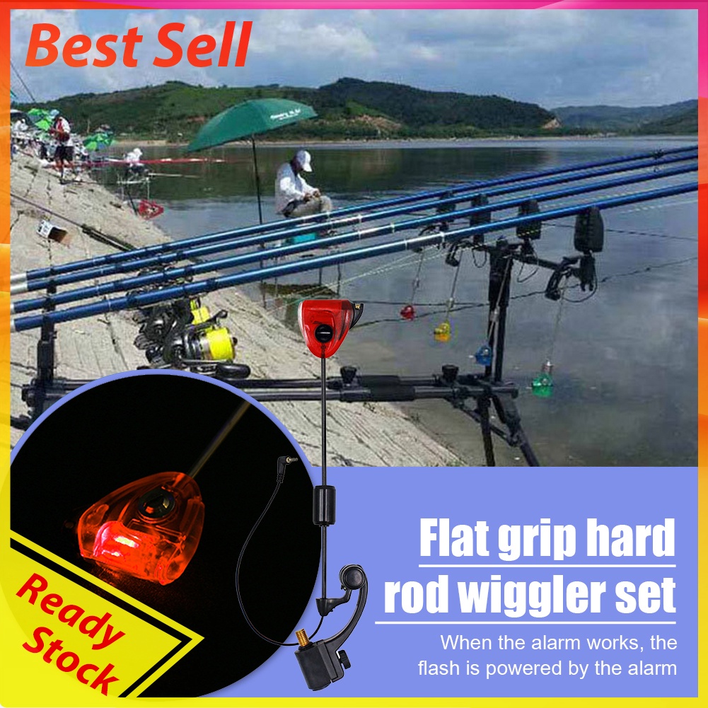 Fishing Wobbler Hard Rod Bite Alarm Indicators LED Illuminated Carp Fishing