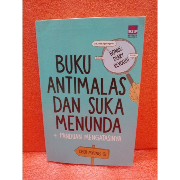 buku anti malas dan suka menunda