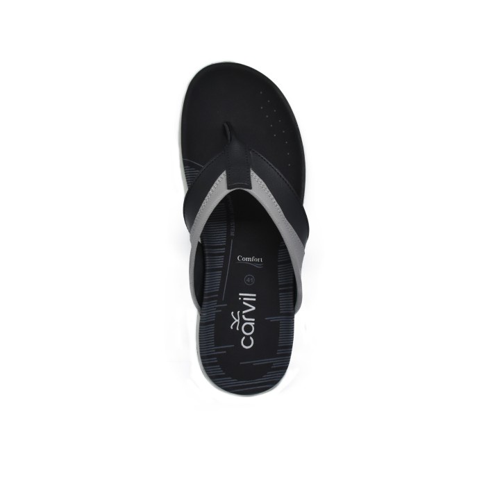 440hybm Carvil Sandal Pria Adriano-01 M Black - 41 4Y6Uy6I9