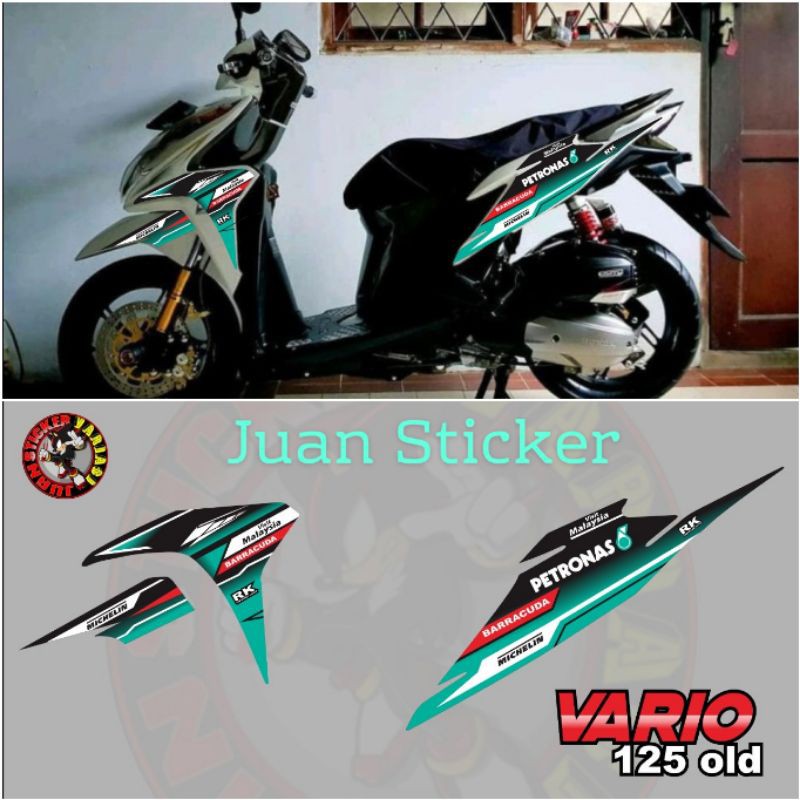 STRIPING VARIO 125 OLD STIKER VARIO 125 LAMA VARIASI PETRONAS