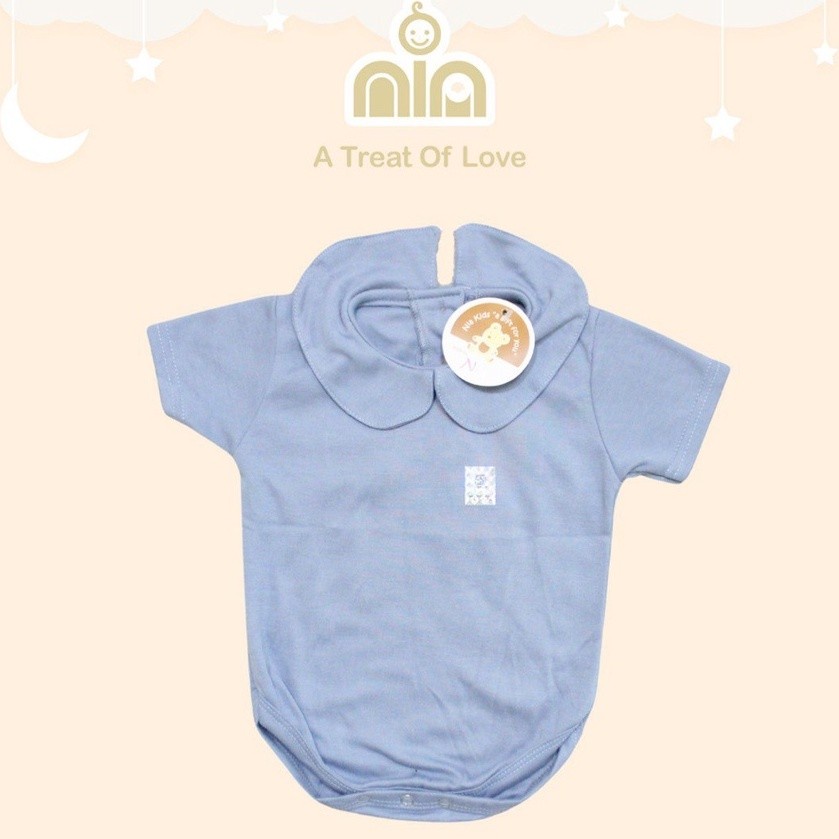 NIA Jumper Bayi Perempuan Warna Polos Premium Merk Nia 0-3 Bulan