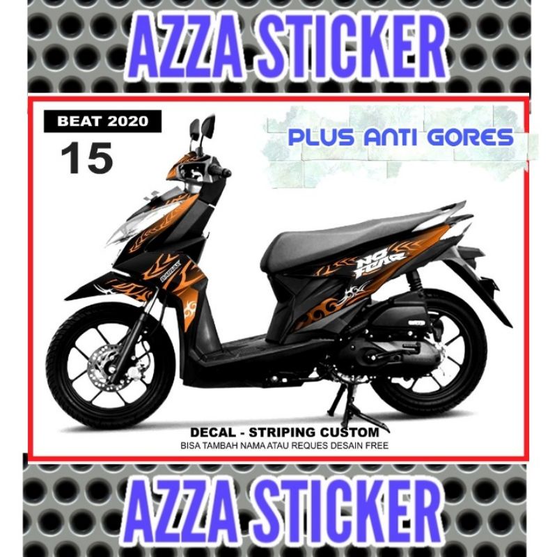 Stiker Dekal Beat 2020 Striping Motor Beat 2020 Full Sticker Decal Beat 2020 Stiker Beat 2020 Dekal 