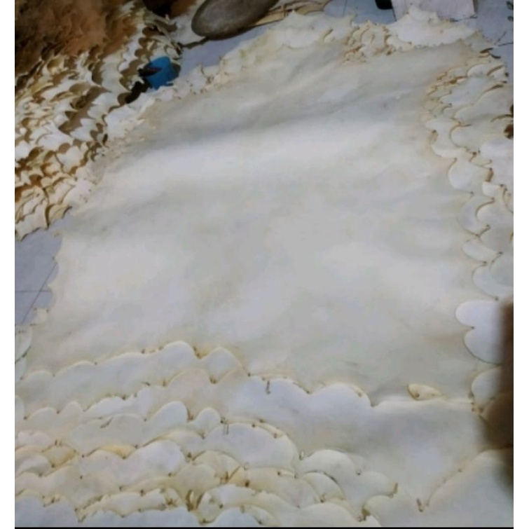 kulit kambing lembaran