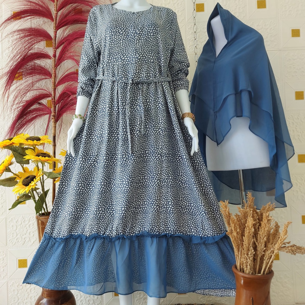 GAMIS PEREMPUAN SET AFSANA | GAMIS SET SYARI PREMIUM | BAJU SYARI TERBARU | GAMIS SYARI CANTIK