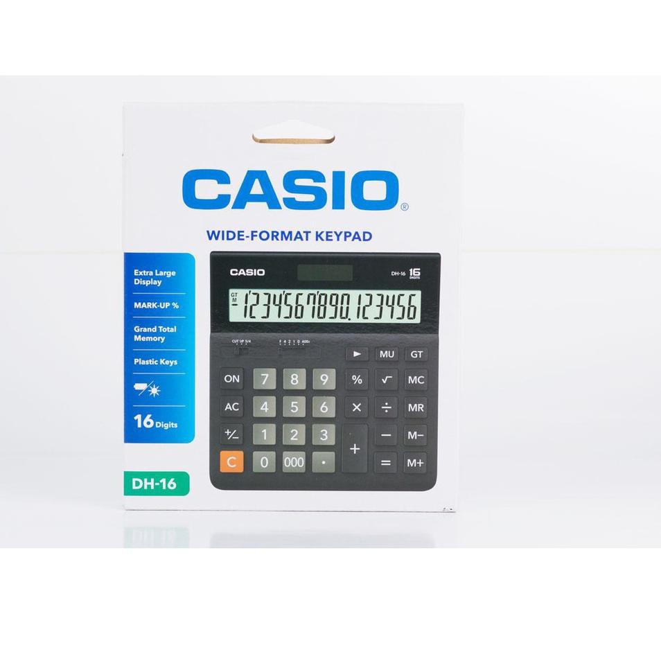 

KALKULATOR CASIO DH 16 ORIGINAL / KALKULATOR 16 DIGIT / KALKULATOR CASIO ORIGINAL