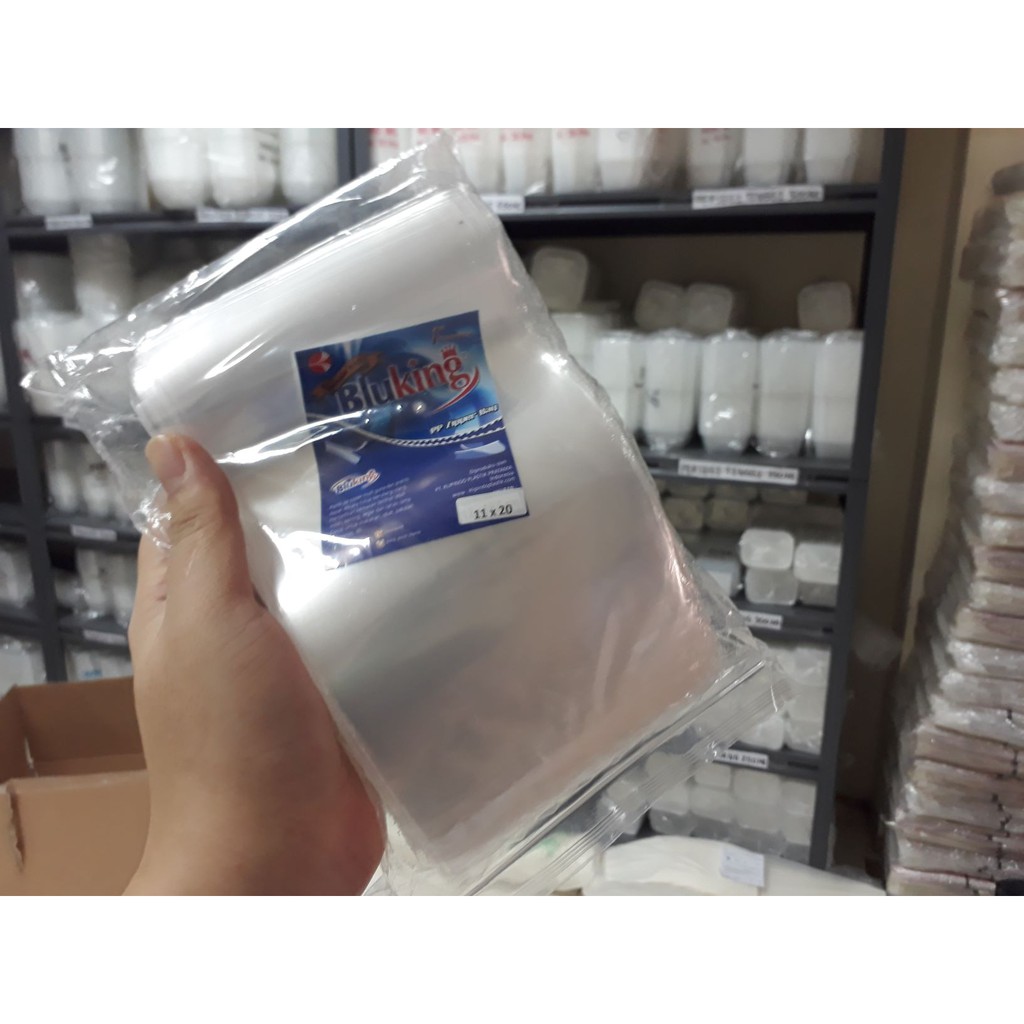 PLASTIK KLIP PP BENING 11X20CM - 11 X 20 CM TEBAL 50 MICRON - 100PCS