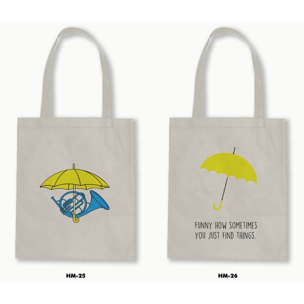 TOTE BAG BLACU - HOW I MET YOUR MOTHER / HIMYM 02