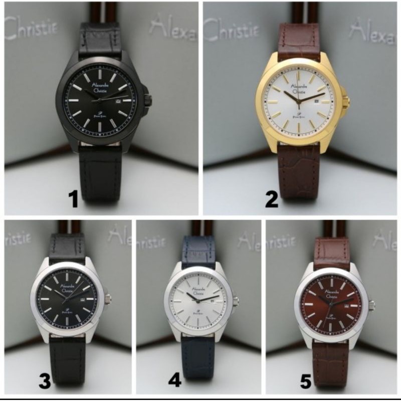 Alexandre Christie Kulit Wanita 1015  / AC1015 / AC 1015 Primo Steel original