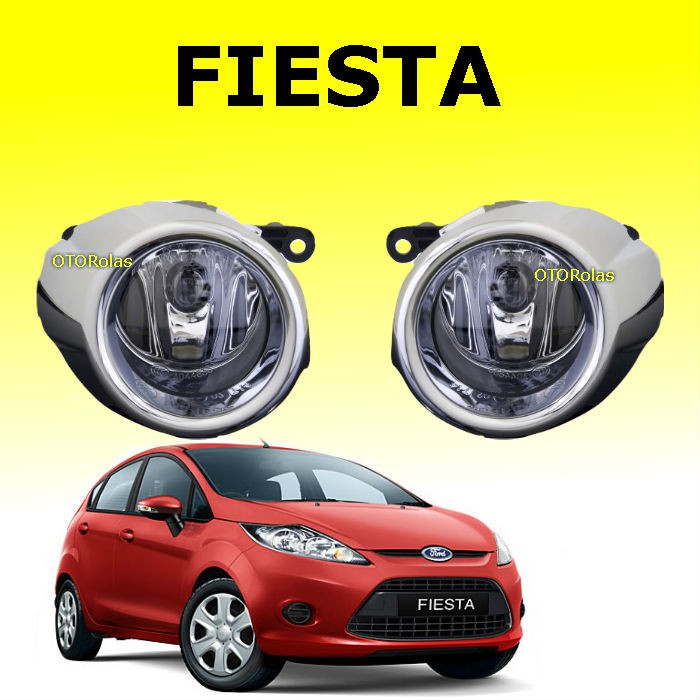 Ford Fiesta 2010 2011 2013 2012 Fog Lamp Lampu Kabut Bumper Bemper depan foglamp
