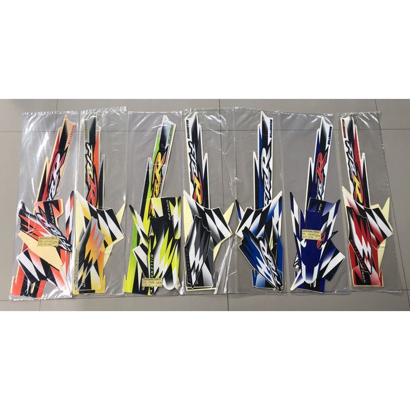 (COD) Stiker striping Sticker logo emblem Lis Les List yamaha fizr fiz r F1zr Millenium Mile