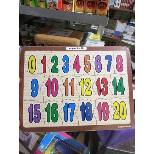 Paket Puzzle isi 5biji Hijaiyah | Edukasi Anak