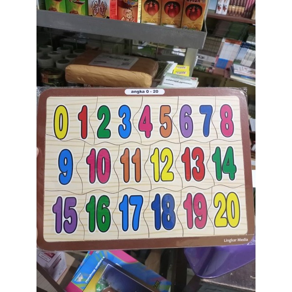 Paket Puzzle isi 5biji Hijaiyah | Edukasi Anak