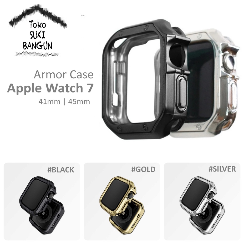 Apple Watch 7 Case 41mm 45mm TOUGH ARMOR Gen 7 8 9 Cover Protector Shield Pouch