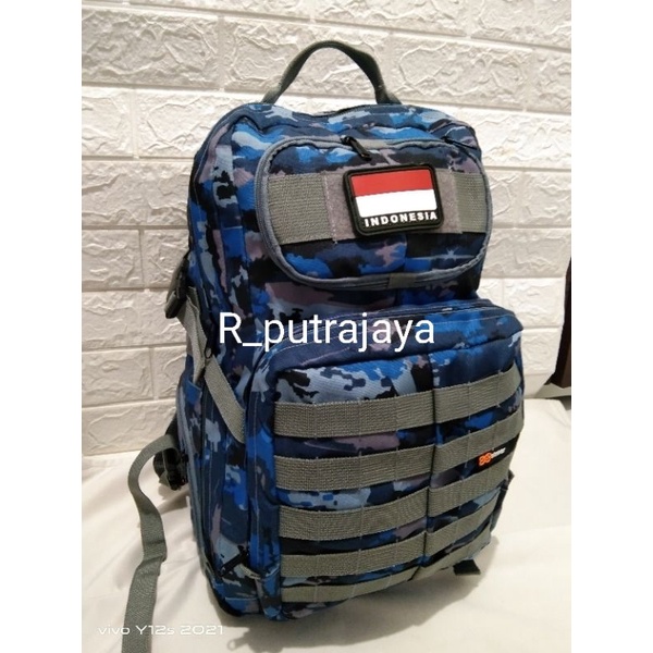 TAS RANSEL MODEL JATAH TNI TERBARU KWALITAS JATAH/TAS RANSEL ARMY LORENG AU MODEL JATAH ASLI