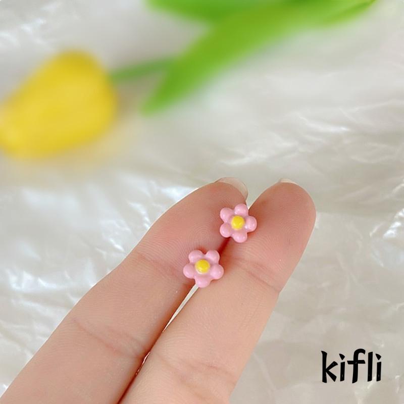 Anting,Desain Kartun Bunga,Untuk Anak Perempuan