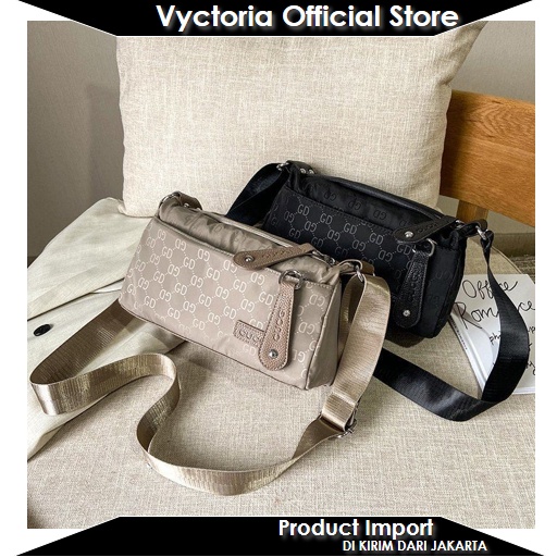 (COD) Vyctoria VOS5839 Tas Selempang Wanita Murah Import Handbag Promo JTF90750 EL5839 LT1871 BQ3230 GT1846 CR7477 90750 3230 1871 1846 7477 5839