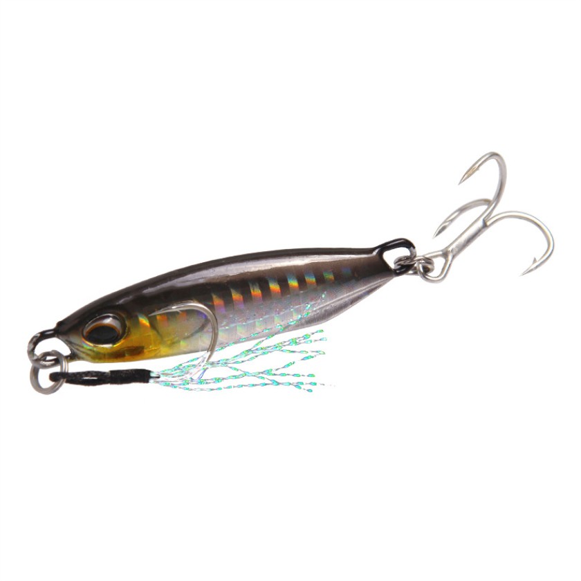 Shengyao 1Pcs Duo Metal Lead Jig Fishing Lure 16g 32g Swimbait Fishing Ikan Bass Bait Kail Wobbler Jigging