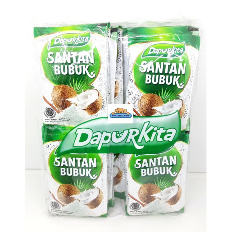 SANTAN bubuk Dapur Kita Halal original dan pandan