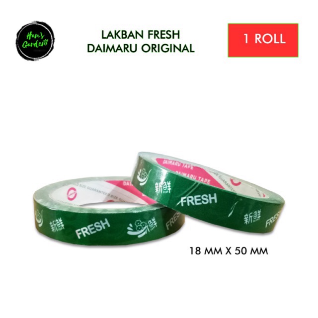 Isolasi solatip sayur hidroponik fresh and green