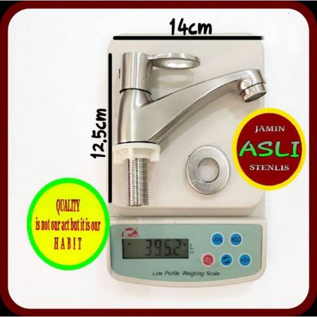 Kran stenlis wastafel cuci muka keran stainless