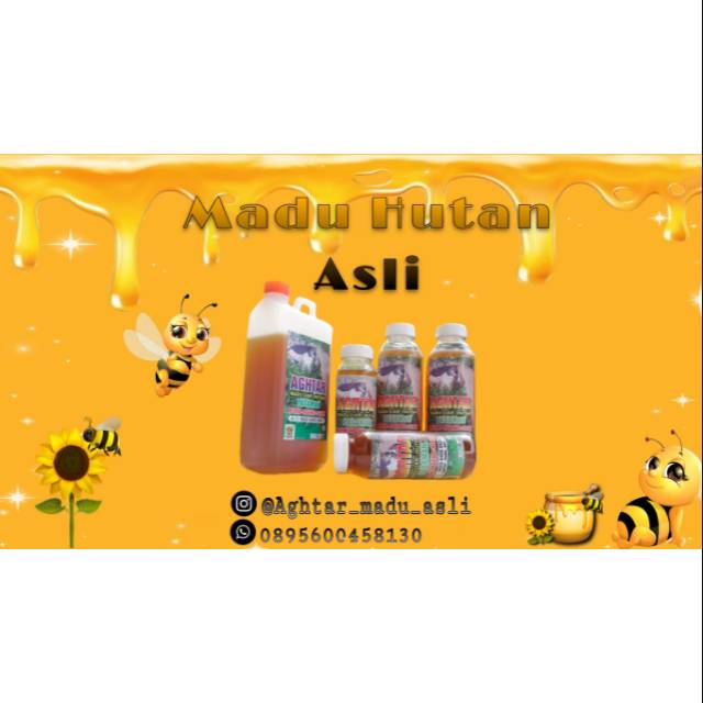 

Madu hutan asli