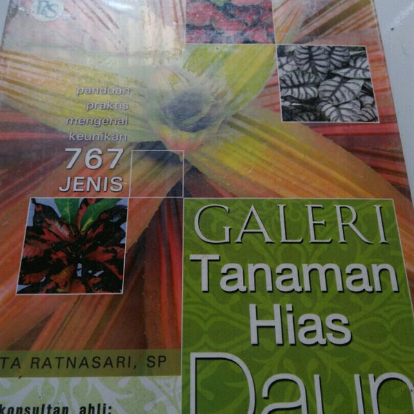 Buku tanaman hias galeri tanaman hias daun -D1