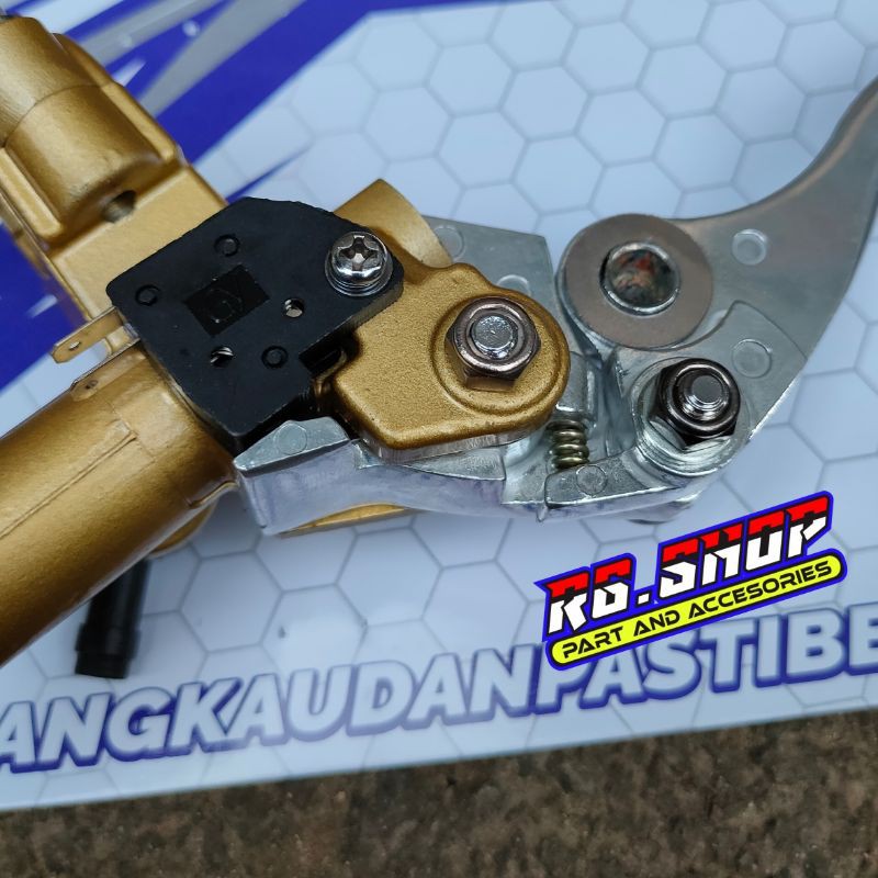 master rem kanan KRS racing gold model HRC NX4 original taiwan universal ninja 150 r/rr, RX king-1