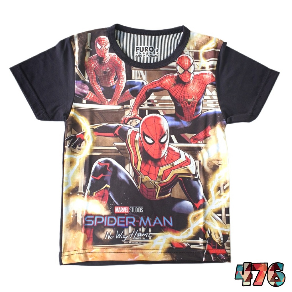 Kaos Anak Furo Superhero Spiderman