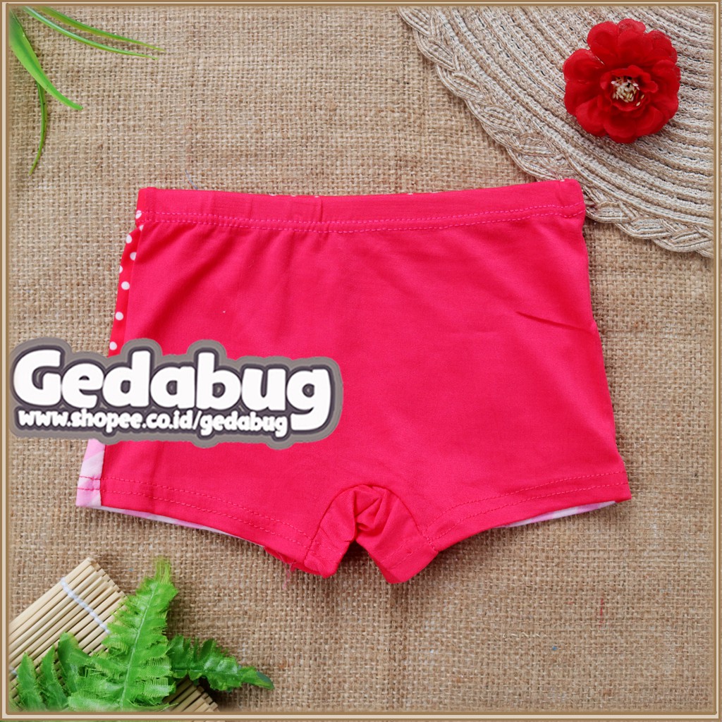 6 Pcs - Boxer Anak Perempuan SATTIRE GIRL / Celana Dalam Renang Anak