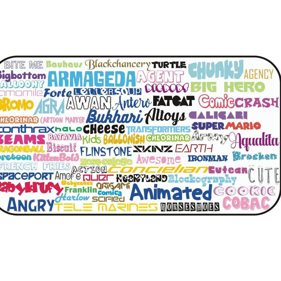 

<QuL✮> LABEL NAMA CUTE UNICORN //Barang melimpah