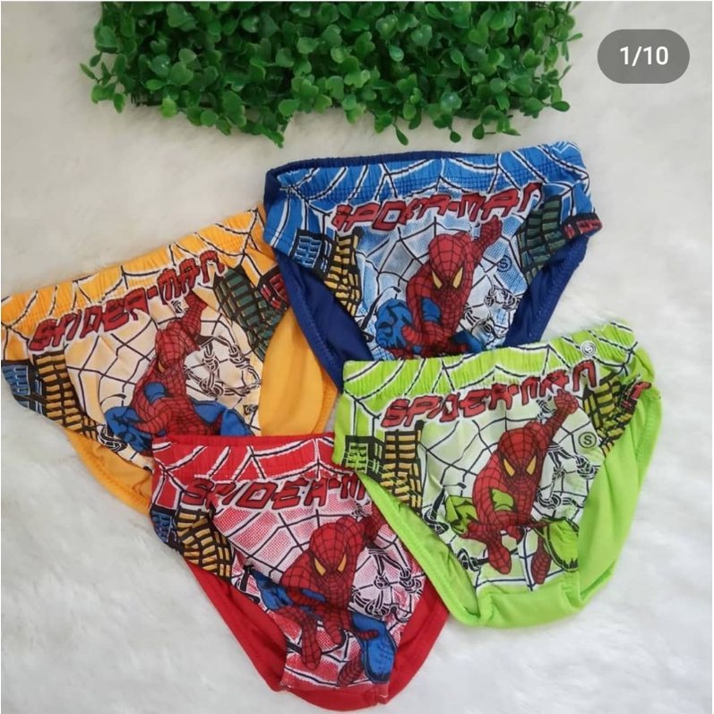 12 PCS CELANA DALAM ANAK KARAKTER TERLARIS