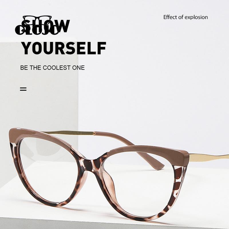 【COD】Kacamata Anti Radiasi blueray Photosensitive Untuk Wanita lensa blueray kacamata cat eye photocromic