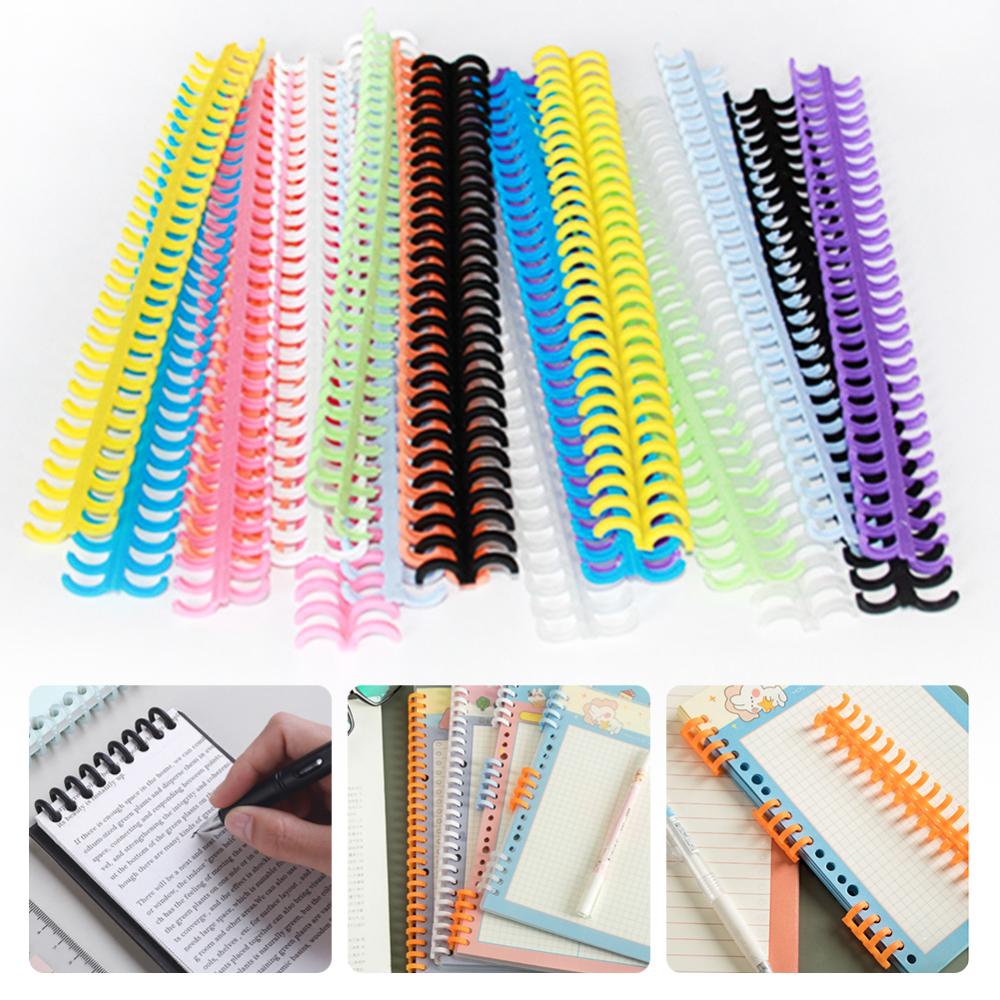 Timekey Ring Binder Loose leaf 30 Lubang Bulat Bahan Plastik Ukuran A4 A5 B5 Bisa Dilepas W6X2