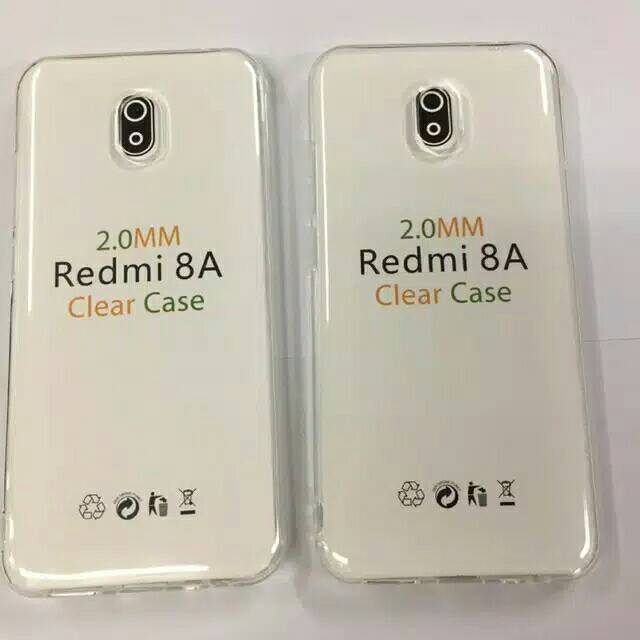 REDMI 8A SILIKON BENING SOFTCASE TRANSPARAN BAHAN TEBAL ANTI JAMUR