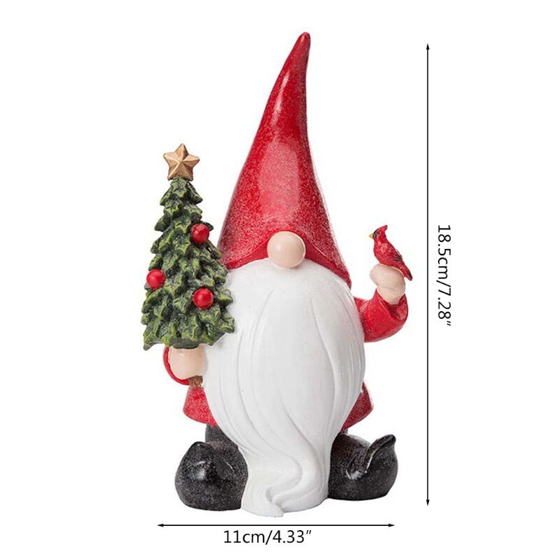 Zzz Patung Gnome Lucu Untuk Dekorasi Pohon Natal