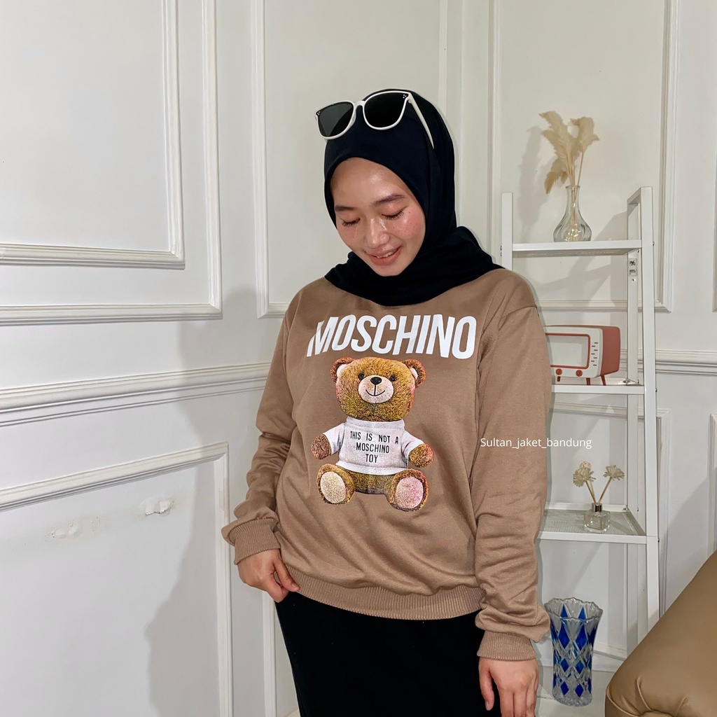 MOCHINO SWEATER CRAWNECK || SWEWTER BASIC KOREA