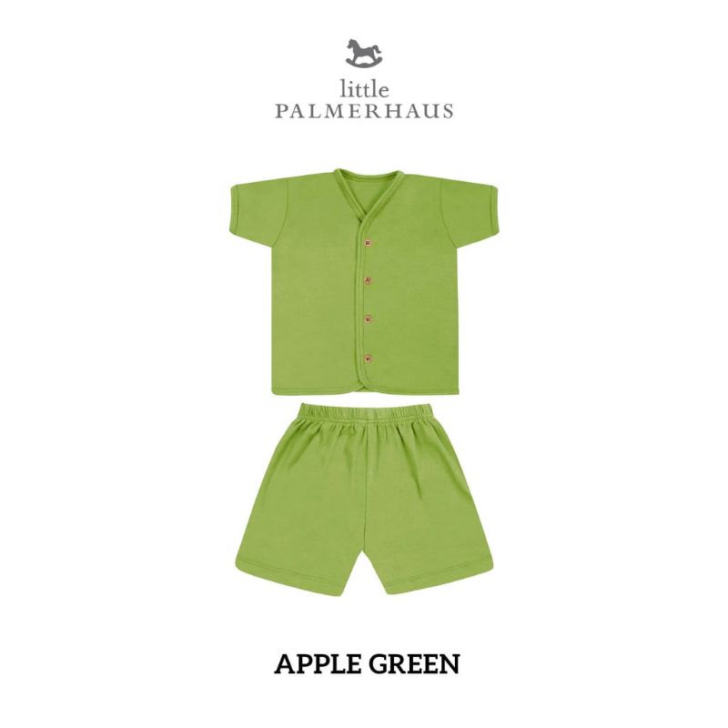 Little Palmerhaus - Button Tee Short (Setelan Bayi)