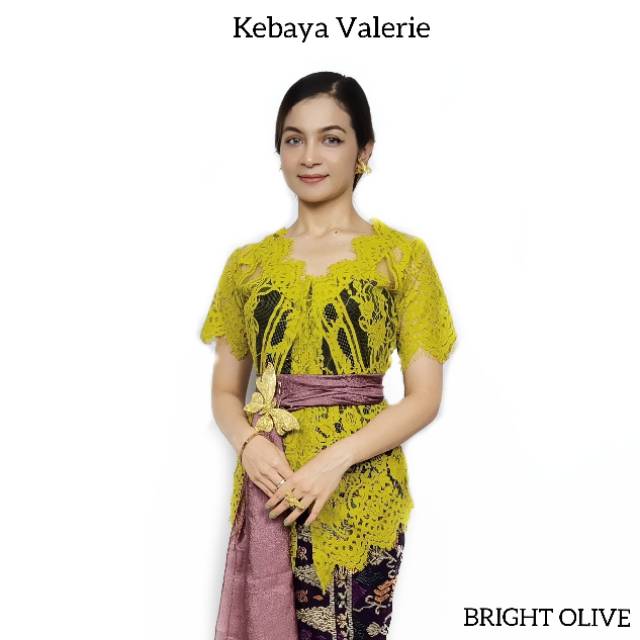 Atasan Kebaya Semifrance Velvet Sabrina Valerie