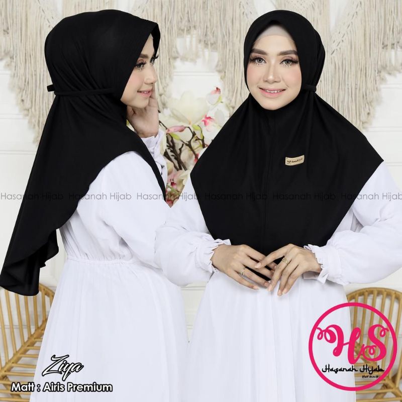 JILBAB ZIYA ORI HASANAH HIJAB  JERSEY AIRIS MURAH TERBARU KEKINIAN