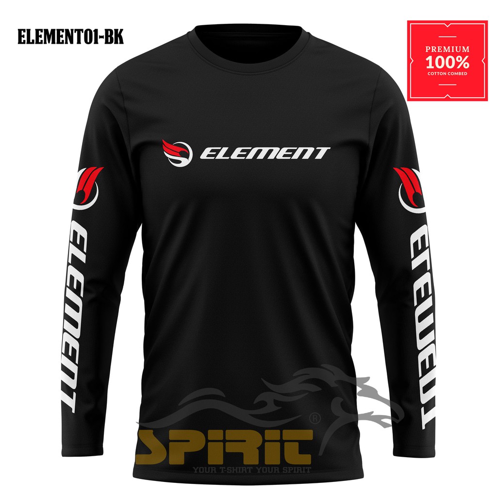 [TERLARIS] Kaos goes element lengan panjang tshirt sepeda