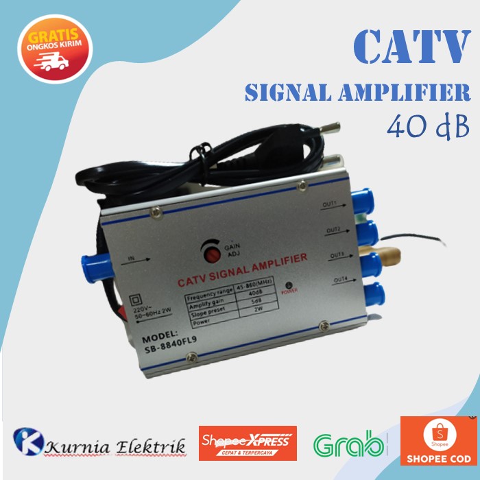 catv signal amplifier skema diagram - Memperhitungkan Jangkauan dan ...