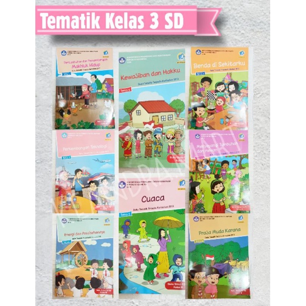 

Buku Tematik Kelas 3 SD Tema 1-8