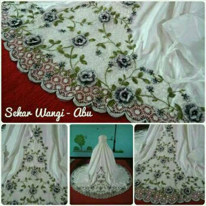 Diskon !!! Azurra Shop Mukena Sekar Wangi Mekenah Dewasa Fashion Muslim Murah