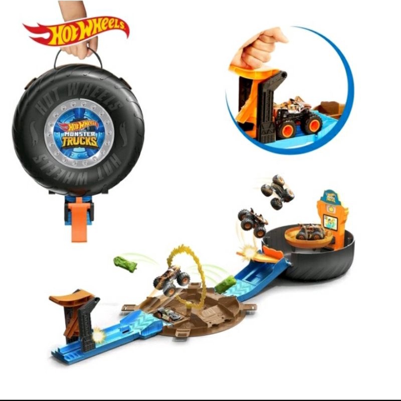 HOTWHEELS MONSTER TRUCK STUNT TIRE