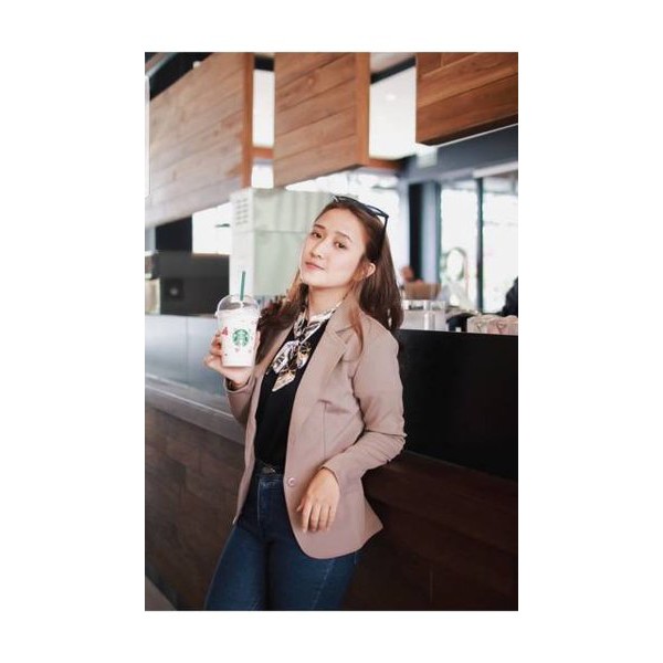 LARIS -        Blazer Wanita Outerwear Atasan Murah Kerja Formal Outer Baju Kantor Jas Blezer Kantor